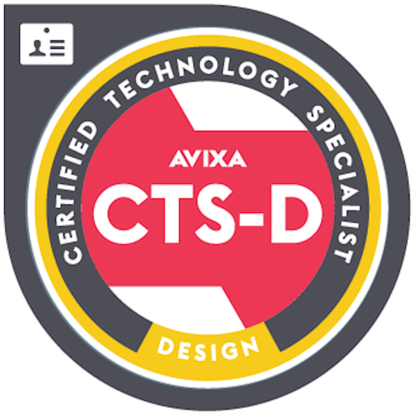 AVIXA CTS-D — Certified Technology Specialist, Design
